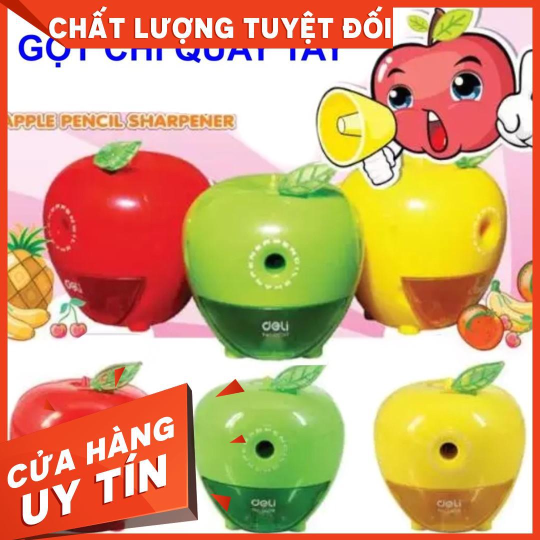 Máy Chuốt Bút Chì Qủa Táo Deli 659- 3 màu