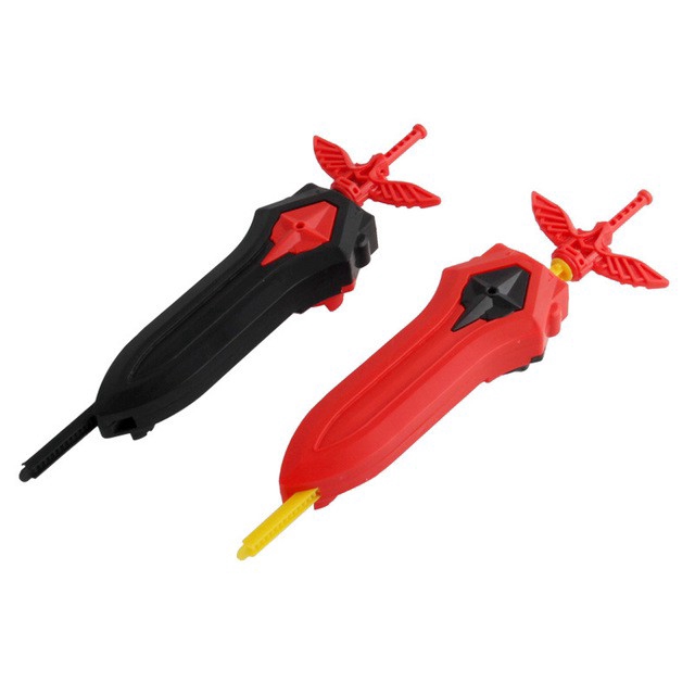 Eygool Store Đồ chơi máy phóng con quay Burst Beyblade hai hướng hình thanh kiếm bằng nhựa dành cho bé trai