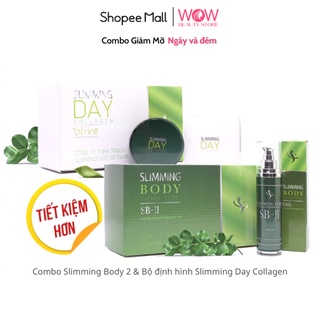 Bộ Giảm Mỡ Siêu Tốc Ngày và Đêm Slimming Day Collagen & Slimming Body 2