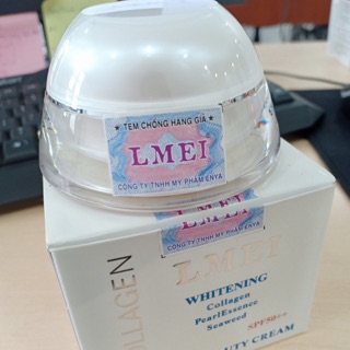 KEM DƯỠNG TRẮNG DA LMEI COLLAGEN NGỌC TRAI