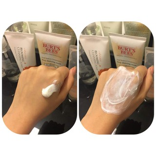 Sữa rửa mặt Burt's Bees Soap Bark & Chamomile Deep Cleansing Cream