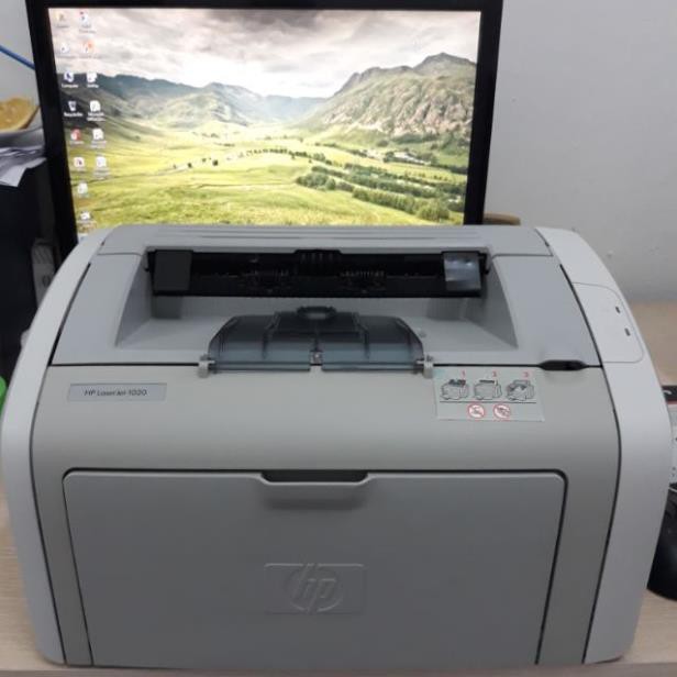 Chính Hãng Máy in hp laserjet 1020. Hình thức nhỏ gọn. In siêu bền hộp mực to bản in sắc nét. Lên hệ 0974829289