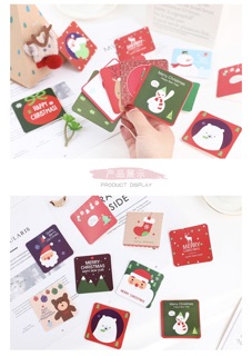 Thiệp noel 8,5cm