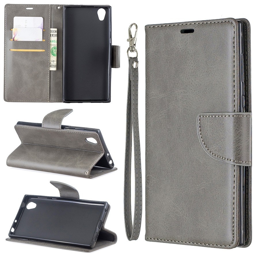 Sony Xperia L1/E6/L3/L4 Lamb grain leather cell phone case