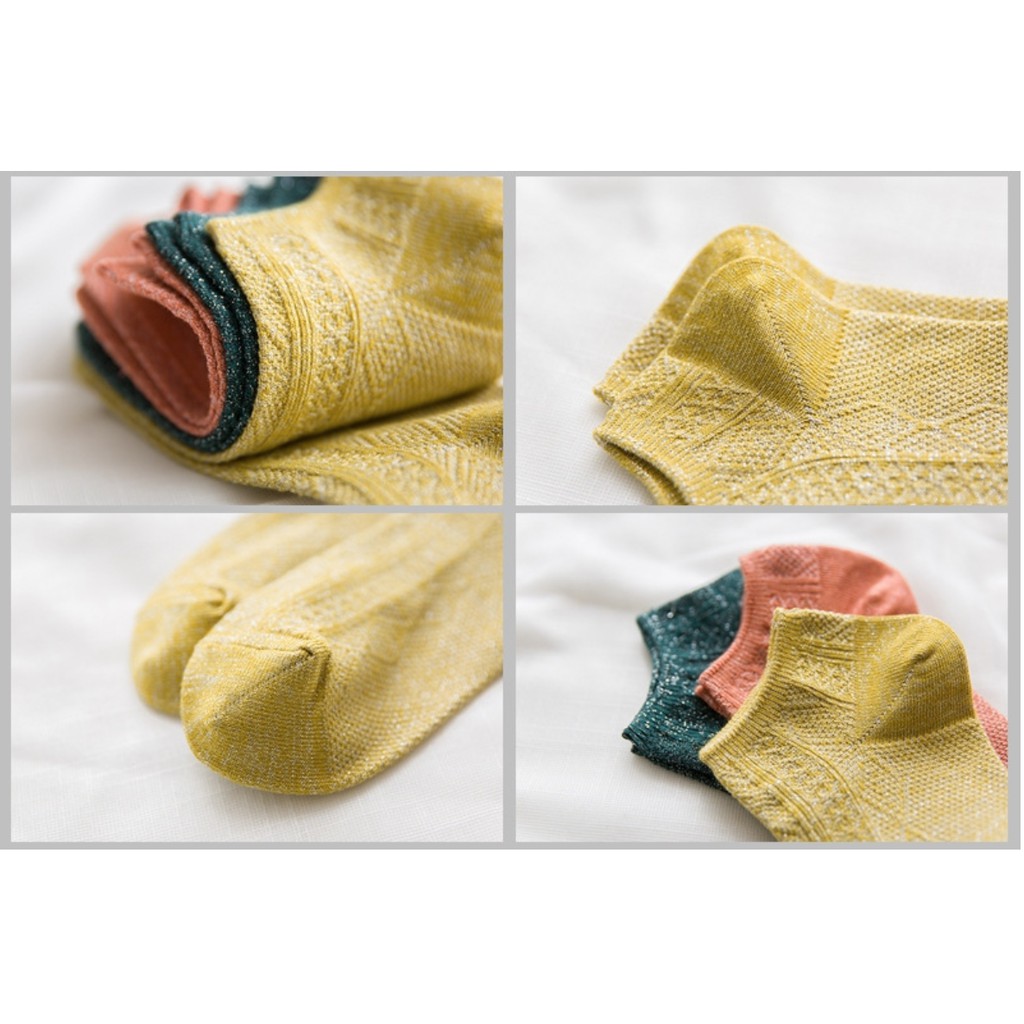 Women's Socks - Tất nữ cổ ngắn z8831 - Hàng Nội Địa Trung Flyco