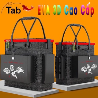 Thùng Đựng Cá Bennuo Đa năng chất liệu EVA chống thấm nước cao cấp , có thể gấp gọn tiện lợi TC-47