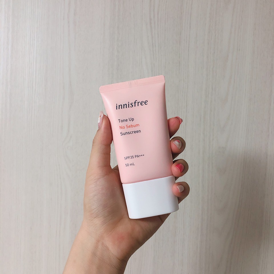 KEM CHỐNG NẮNG INNISFREE TONE UP NO SEBUM SUNSCREEN