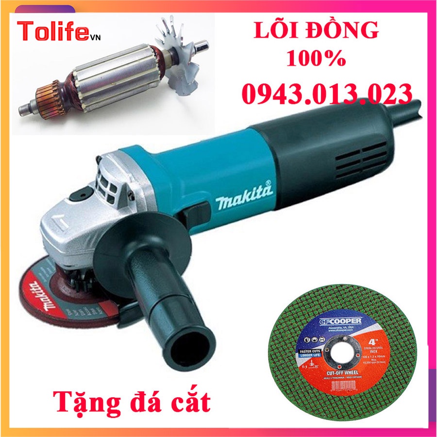 [Mã 155LIFESALE giảm 8% đơn 99K] Máy cắt cầm tay Makita 840W lõi đồng giá cực sốc tặng kèm lưỡi cắt