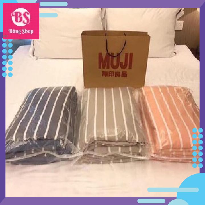 CHĂN ĐŨI MUJI KẺ, CHĂN HÈ THU CAO CẤP MẪU MỚI NHẤT (HÀNG LOẠI 1)