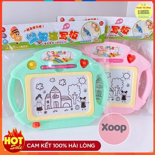 Bảng gạt, bảng vẽ tự xoá thông minh có tay cầm cho bé mẫu mới