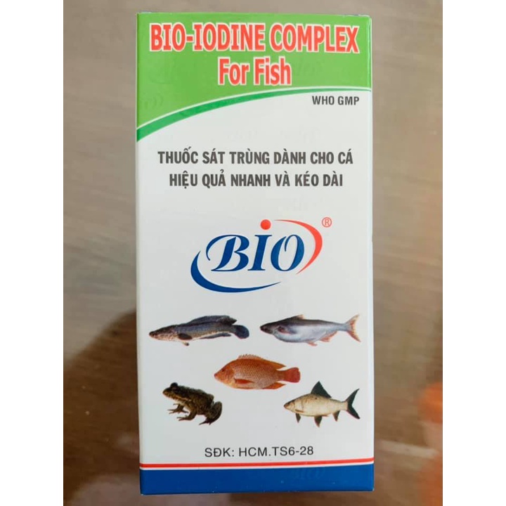 [ ĐT]  BIO-IODINE COMPLEX FOR SHIMP [ 60 ML ]