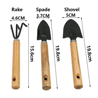Bộ Dụng Cụ Làm Vườn Size Trung 3 Món Tiện Lợi