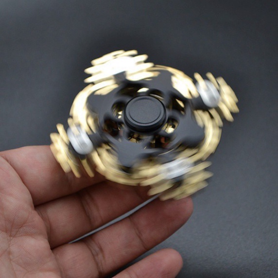 Con quay đồ chơi Fidget Spinner bằng đồng thau EDC cho trẻ em
