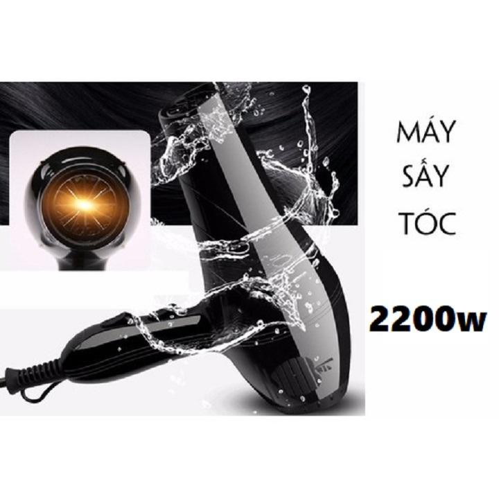 Máy sấy tóc - Máy sây tóc mini SALON - Máy sấy tóc 3000W - Máy sấy tóc bảo vệ mái tóc của bạn không lo bị hư tổn