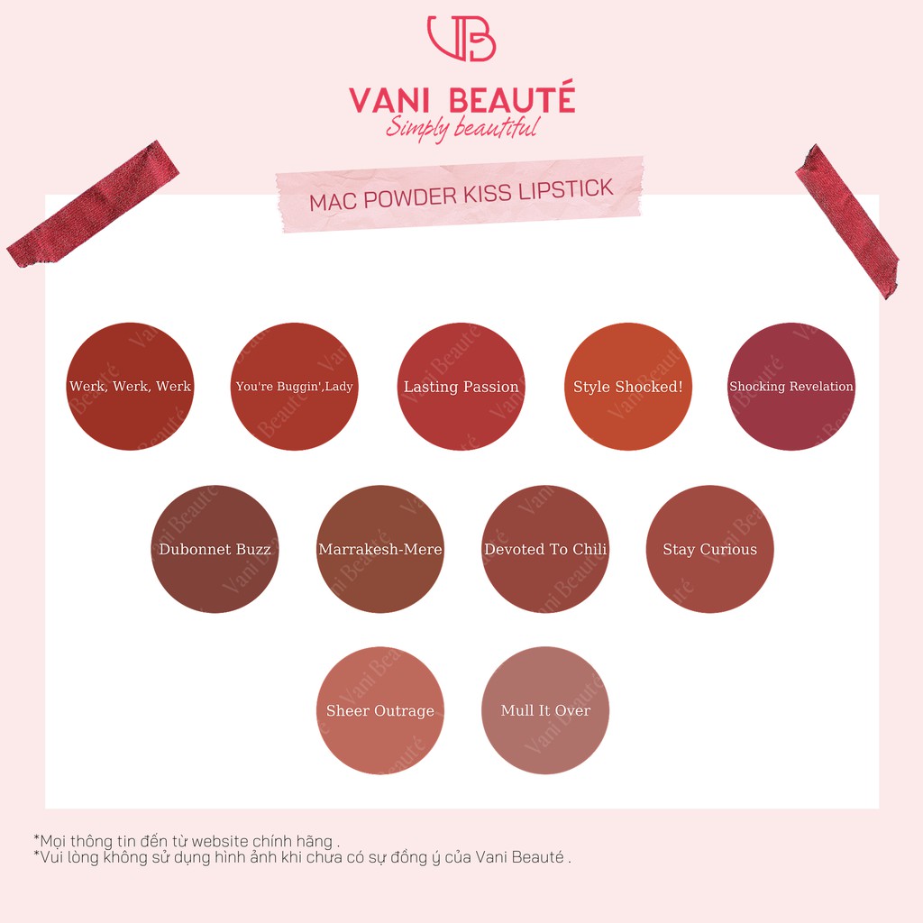 Son môi thỏi MAC Comestic Lipstick 3g | WebRaoVat - webraovat.net.vn