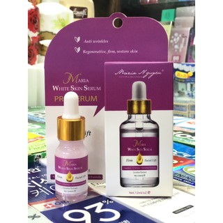Serum dưỡng trắng - chống lão hóa da maria 12ml