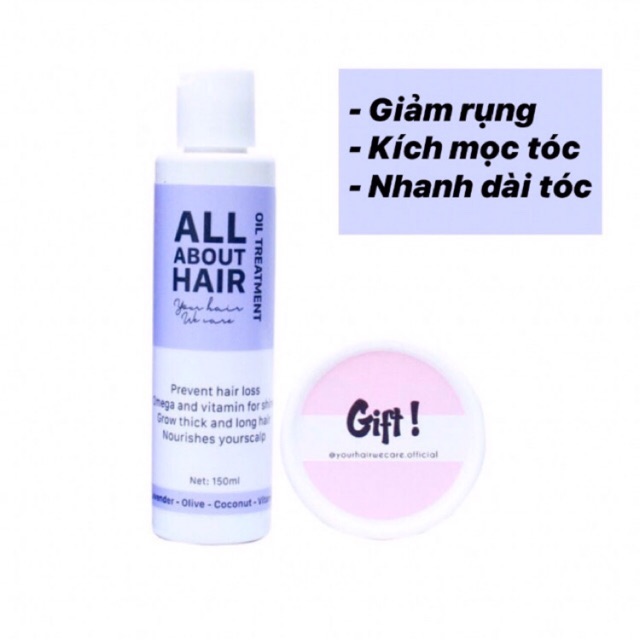 Dầu ủ (Oil Treatment) TẶNG KEM Ủ MINI + NÓN TRÙM 🎁 | BigBuy360 - bigbuy360.vn