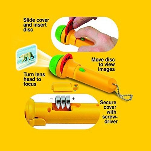 Đèn pin flashlight chủ đề động vật Brainstorm E2012