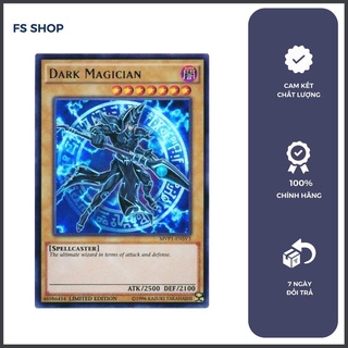 Thẻ bài Yugioh - Dark Magician- Movie Art (Ultra Rare)-Thẻ bài chính hãng