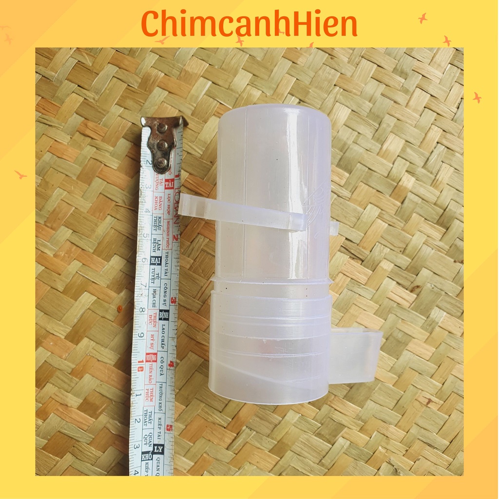 Cóng nhựa đựng thức ăn nước uống cho chim cảnh