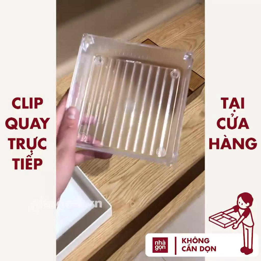 Bộ Khay Chia Ngăn Kéo Tủ Nhiều Size trong suốt, mica chống xước dễ sử dụng - NHÀ GỌN KHÔNG CẦN DỌN | BigBuy360 - bigbuy360.vn