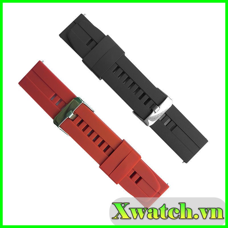 22mm _ Dây đồng hồ Cao Su Huawei Watch GT3 GT2 Gear S3 Watch 1/3 45mm 46mm