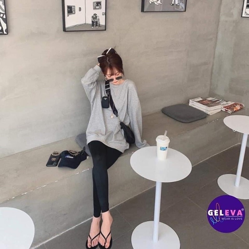 Quần legging dài nữ cạp cao vải thun co giãn ôm bó, Quần tregging nữ dài tập gym lưng cạp cao nâng mông giá rẻ