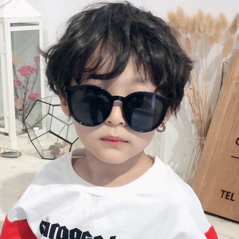 Kính Mát Hình Bầu Dục Phong Cách Hàn Quốc Thời Trang Cho Bé