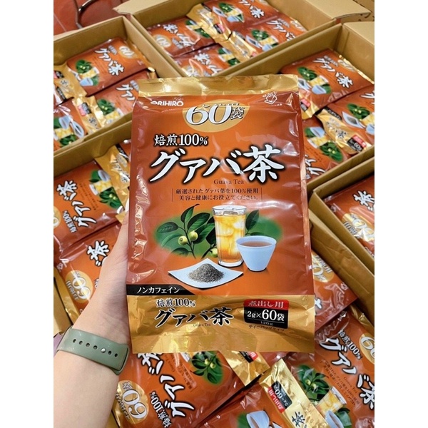 Trà diếp cá, trà ổi mát gan giảm cân Nhật Bản Orihio