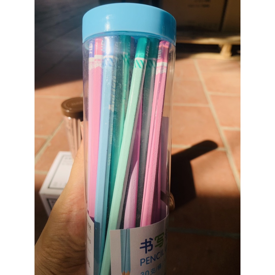 Bút chì lục giác Deli - loại 2B/HB - 30 chiếc/hộp - 58166/58167