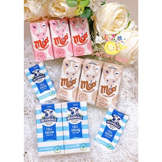 Sữa nước DEVONDALE lốc 6 hộp 200ml vị nguyên kem /dâu/socola