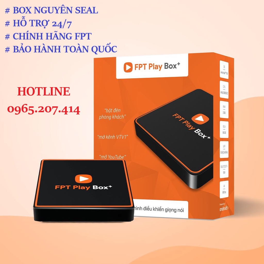 FPT Play Box+ Tivi Box - Hệ điều hành AndroidTV 10