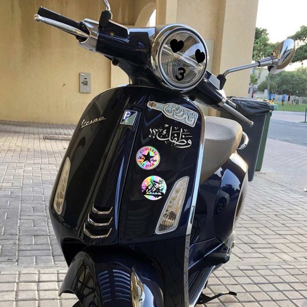 Logo 3D Dán Trang Trí Xe Vespa GTS300 LX125 LX150 125 150 ie Sprint Primavera 300