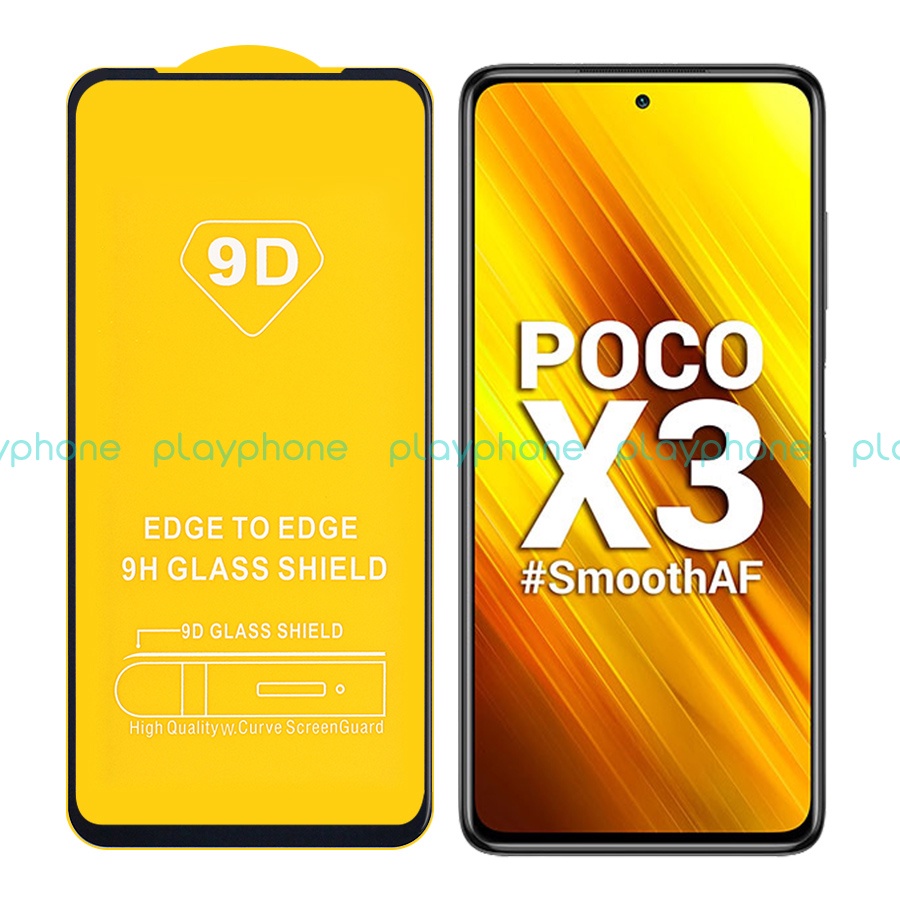 Kính Cường Lực Xiaomi Poco X3 X3 Pro K40 K30 K30S Pro Ultra Gaming Note 9S 9Pro 4G 5G Note 10 Pro Poco X2 Full Màn