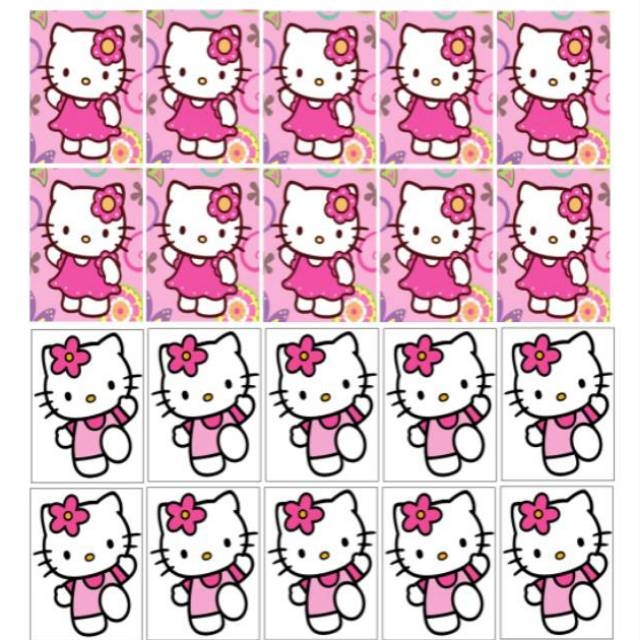 Hellokitty Sticker Dán Tường Hình Hello Kitty Xinh Xắn