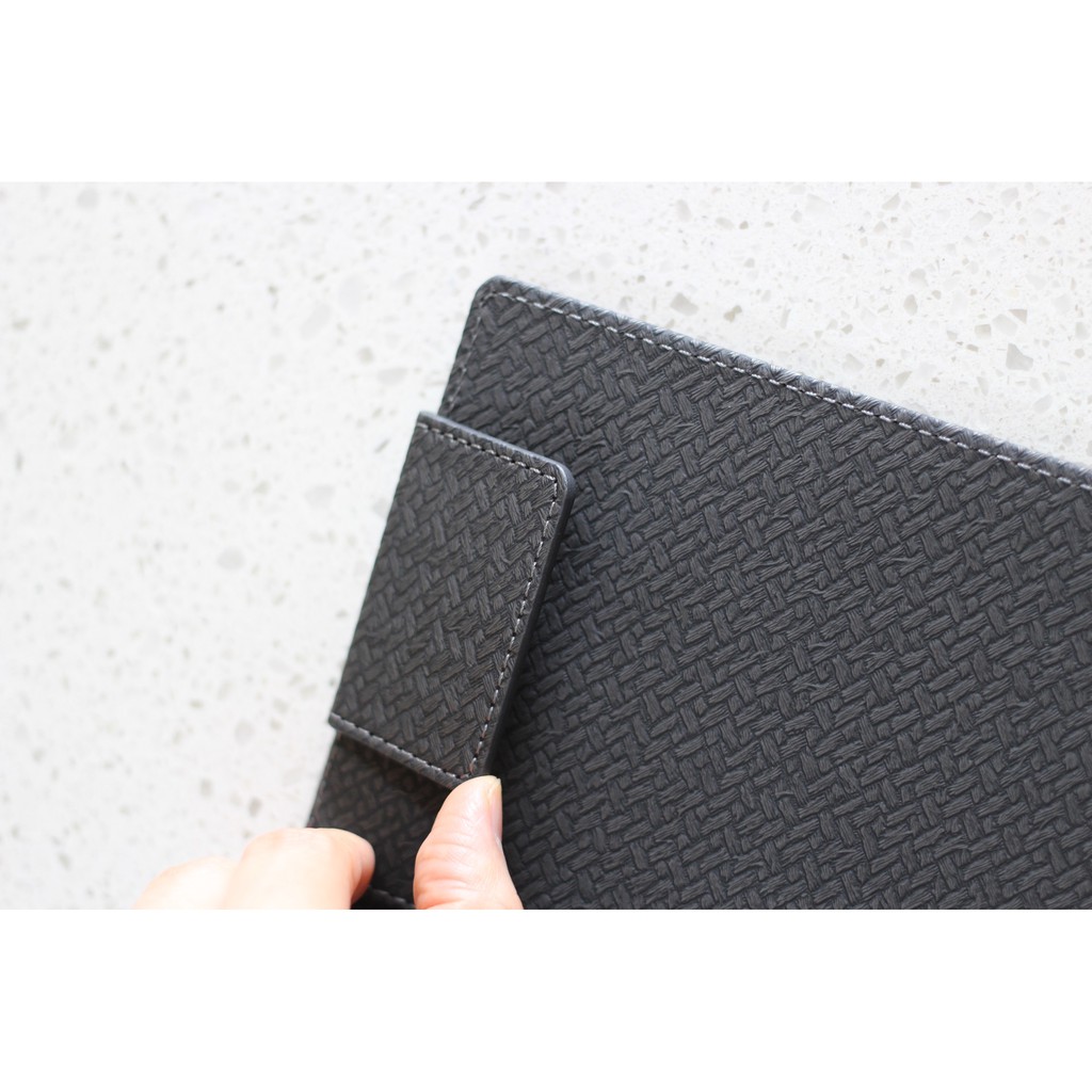 Kẹp Bill - Kẹp Thanh Toán Bằng Da PU Hàn Quốc - 115x210mm
