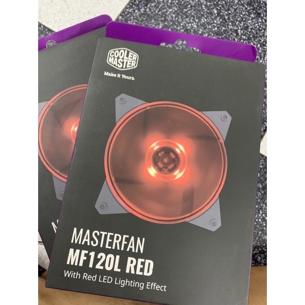 Quạt case Cooler Master MF120L Red
