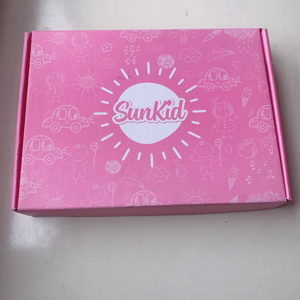 Hộp quà tặng màu hồng xinh xắn chính hãng SUNKID