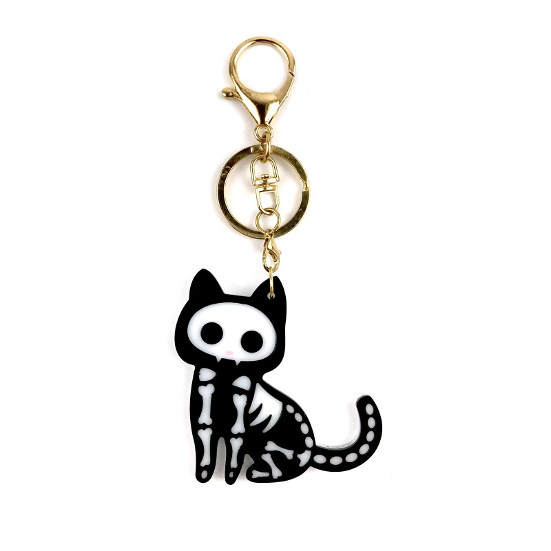 Khuôn Silicone Làm Móc Khóa / Đồ Trang Sức Thủ Công Hình Chú Mèo Đáng Yêu