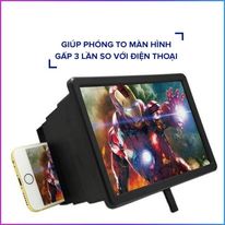 Kính phóng to màn hình điện thoại lên gấp 3-5 lần HCR-F2 Kính phóng đại kiêm giá đỡ