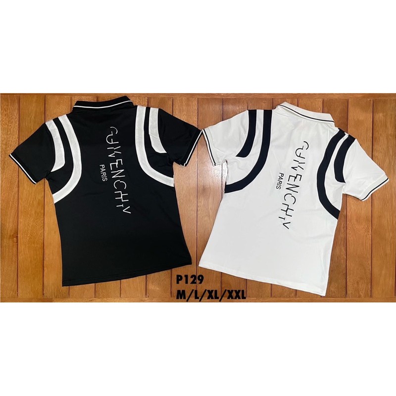 Áo polo gvc đen trắng(video)