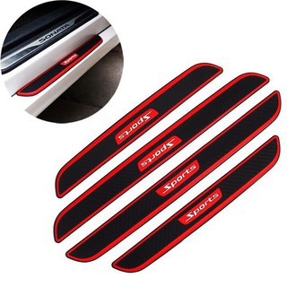Bộ 5 Miếng Nẹp Cao Su Bậc Cửa Và Nẹp Cốp Chống Xước Bậc Cửa Ô Tô | BigBuy360 - bigbuy360.vn