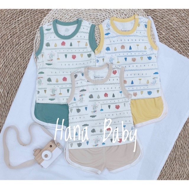 Bộ ba lỗ hoạ tiết father care (nhiều mẫu)