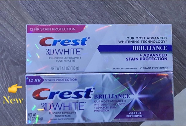 Kem Đánh Trắng Răng Crest Brilliance 1 tuyp 116g