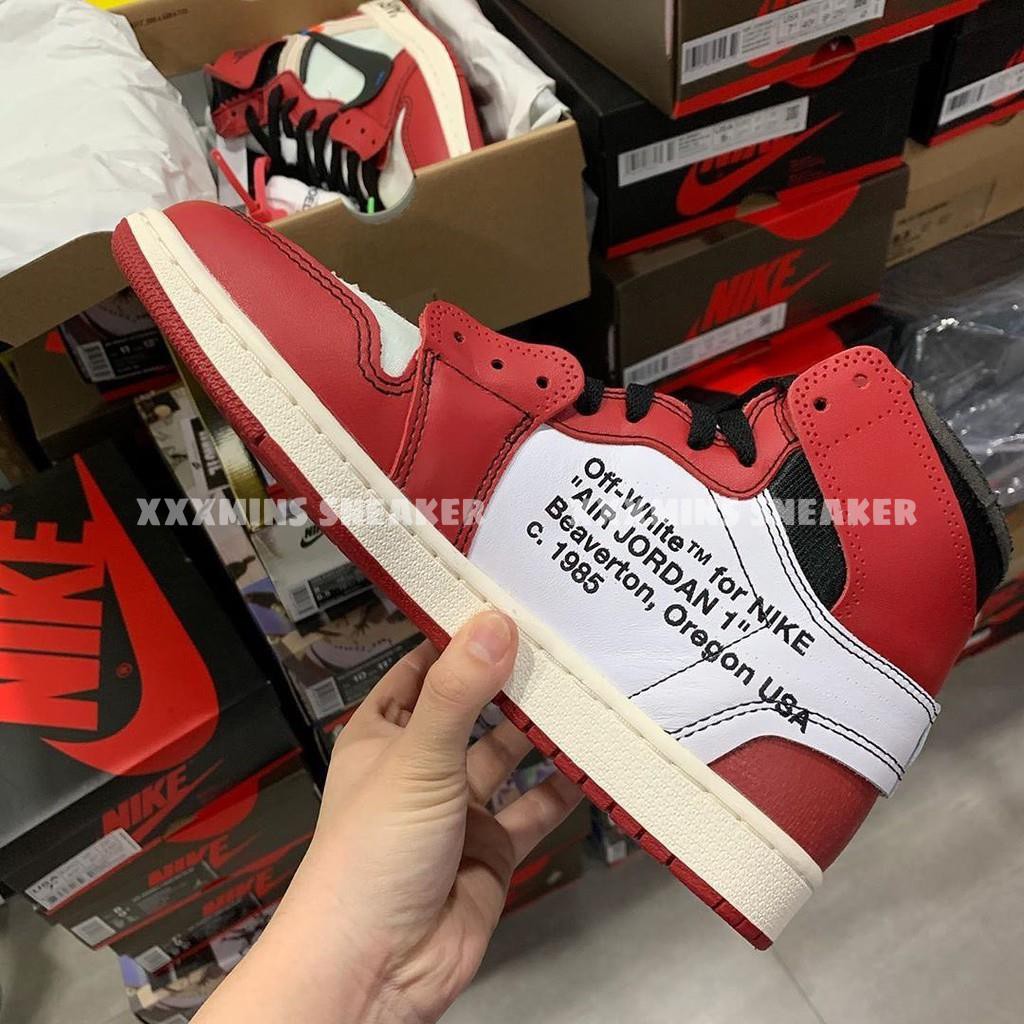 Giày Air Jordan 1 x Off-White "Chicago" (Best Quality)