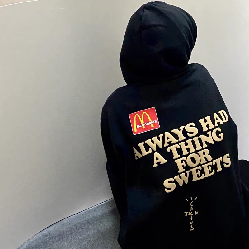 ÁO HOODIES TRAVIS SCOTT x MC DONALD’S DÀNH CHO NAM VÀ NỮ
