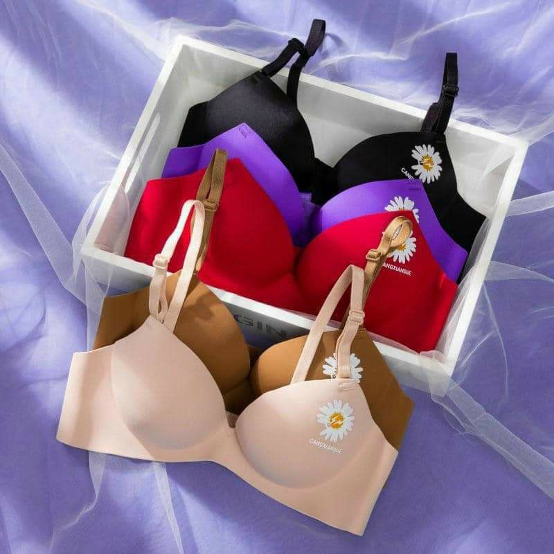 áo lót nữ đúc su /SET 3 ÁO LÓT NỮ CAO CẤP HOA CÚC  A618