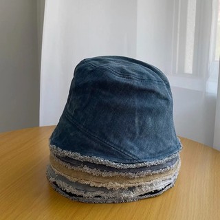Nón bucket denim rách mẫu mới