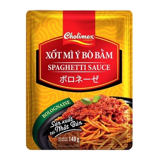 Xốt mỳ ý xốt bò bằm cholimex 140gr