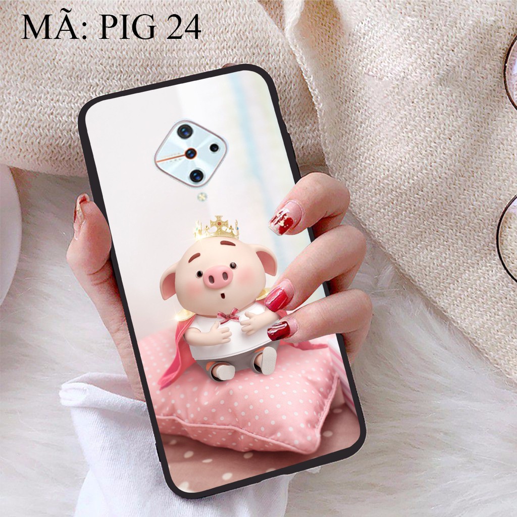 Ốp lưng Vivo S1 Pro viền dẻo TPU BST Heo Con